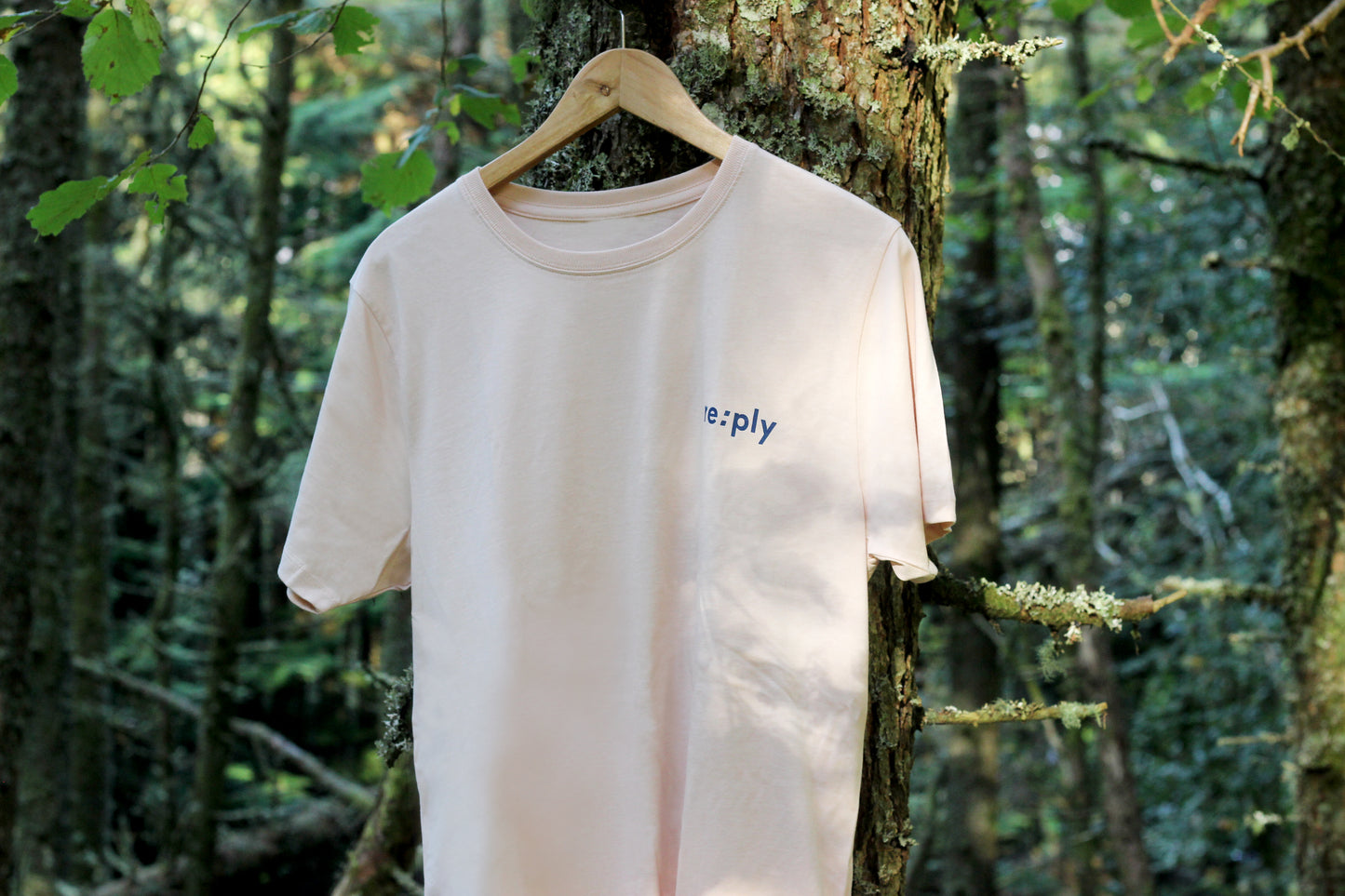 re:forestation tee- Peach